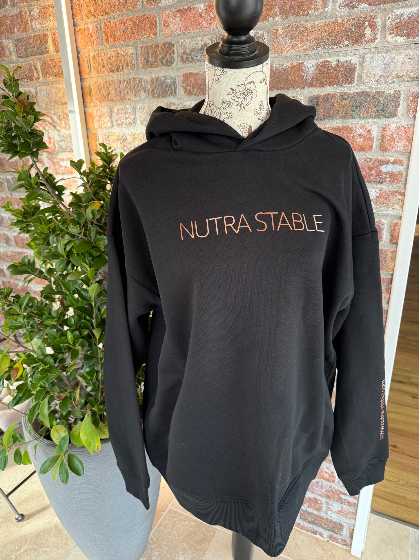 Noah Hoodie Schwarz - NutraStable