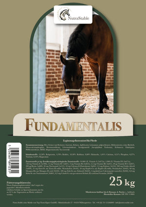 Fundamentalis - Basisfutter [PELLETFORM] - nutrastable