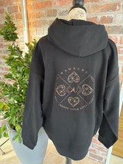Noah Hoodie Schwarz - nutrastable