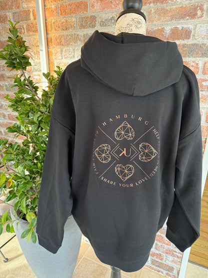 Noah Hoodie Schwarz - nutrastable